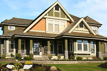 Photo of an energy efficient home
